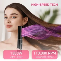 NICEBAY Hair Dryer Brush, Blow Dryer With 110000RPM Brushless Motor, Hot Air Styler 1300W For Quick Drying, Curling, Volumizing, Straightening -Glow Up Beauty Store GUEST 51cb1ddb a7e0 4cfe 99d7 f933314f4fb7