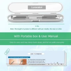 5PCS Blackhead Remover Set – Curved Tweezers & Comedone Extractor Tools Kit For Acne & Pimple Removal -Glow Up Beauty Store GUEST 52f35fce 9e1f 4163 962a 54d6d9e9ebf8