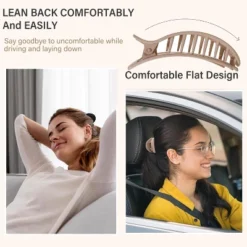 Aghana Digitals 4-Piece Large Flat Round Matte Claw Clips With Strong Grip, Comfortable Curved -Glow Up Beauty Store GUEST 53bde9ee 03de 4690 8ab4 0e186f9dc6f4