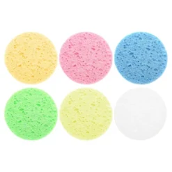 Unique Bargains Reusable Facial Sponges 2.36"x0.31" 6 Pcs -Glow Up Beauty Store GUEST 5516cdac 3ad0 487f 965a 1ef795cb7990