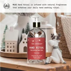 Muse Apothecary Hand Ritual - Aromatic And Nourishing Hand Soap, Infused With Natural Aromatherapy Essential Oils - 16 Oz, Fresh Snow, 2 Pack -Glow Up Beauty Store GUEST 56a1466a cd46 47d1 90f9 ce8141dcb8bd