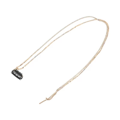 Unique Bargains Women's Colorful Rhinestone Braided Hair Chain 1 Pc 7 Unique Bargains Women's Colorful Rhinestone Braided Hair Chain 1 Pc - Image 5