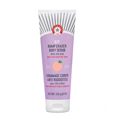FIRST AID BEAUTY KP Bump Eraser Exfoliating Body Scrub For Sensitive To Normal Skin - Peach - 8oz - Ulta Beauty 14 FIRST AID BEAUTY KP Bump Eraser Exfoliating Body Scrub For Sensitive To Normal Skin - Peach - 8oz - Ulta Beauty - Image 12
