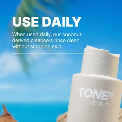 TONE By AMP Hydrating Body Wash - Coconut - 500ml 7 TONE By AMP Hydrating Body Wash - Coconut - 500ml - Image 5