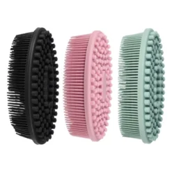 Unique Bargains Shower Silicone 2 In 1 Body Scrubber 3 Pcs -Glow Up Beauty Store GUEST 6136edb9 c749 4289 982b 45f2052bca49