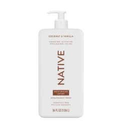 Native Body Lotion Pump - Coconut & Vanilla - 36 Fl Oz -Glow Up Beauty Store GUEST 62302e08 15db 4191 bd36 17071ca8507b