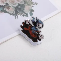 Unique Bargains Women's Halloween Boating Skeleton Claw Clip Multicolor 1 Pc -Glow Up Beauty Store GUEST 628ffd00 fc8a 44bf 814d 0a5a335c152d