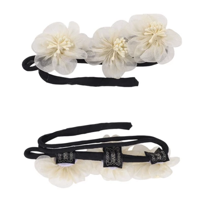 Unique Bargains Women's Flower Hair Disk 1 Pc 5 Unique Bargains Women's Flower Hair Disk 1 Pc - Image 3