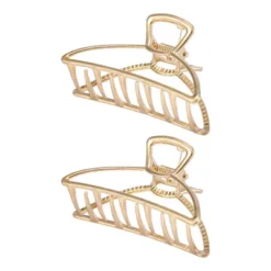 Unique Bargains Women's Metal Hair Clips Gold Tone 2 Pcs -Glow Up Beauty Store GUEST 636bac3d a846 4e16 a335 22f8bd3f09d5