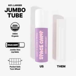 Space Camp Wellness Berry Stardust Lip Balm - 0.25oz -Glow Up Beauty Store GUEST 6400ac12 8e49 482b a3a9 eaf7bfa81c55