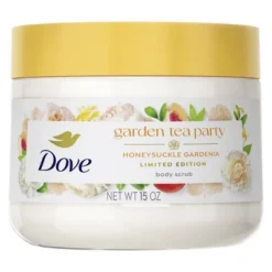 Dove Beauty Garden Tea Party Body Scrub - Honeysuckle Gardenia - Limited Edition - 15oz -Glow Up Beauty Store GUEST 6524b23a 90bd 48d7 90fc 9de651b67394
