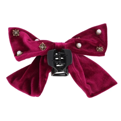 Unique Bargains Elegant Pearl Hair Clips 1 Pc 8 Unique Bargains Elegant Pearl Hair Clips 1 Pc - Image 6