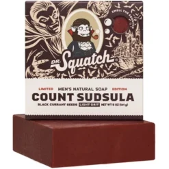 DR. SQUATCH Men's All Natural Bar Soap - Count Sudsula - 5oz -Glow Up Beauty Store GUEST 65cf8cb3 8dbf 4162 92ef 1f02544570e5