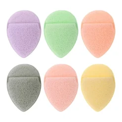 Unique Bargains Reusable Sponge Face Scrubber 3.74"x2.56" Multicolor 6 Pcs -Glow Up Beauty Store GUEST 68e235d3 27f3 4fcf aa4c 1434bbbe8003