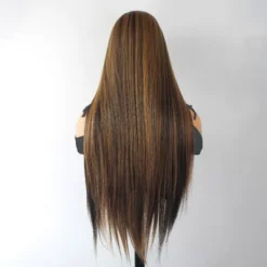 Jessie's Wig 30 Inch Straight Wig Synthetic Hair 13x3.5 Lace Wigs Brown Color With Honey Blonde Highlights 1 Pc/Pack 15 Jessie's Wig 30 Inch Straight Wig Synthetic Hair 13x3.5 Lace Wigs Brown Color With Honey Blonde Highlights 1 Pc/Pack -Glow Up Beauty Store GUEST 6a754948 a363 44bc b7d1 3ef4e8f84c03