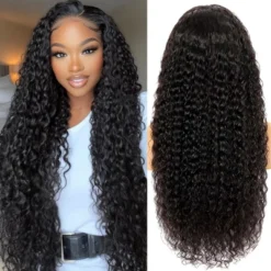 Jessie's Wig 26 Inch Water Wave Wig 4x4 Lace Natural Black 1 Pc/Pack -Glow Up Beauty Store GUEST 6b73bdc7 d8b8 4924 942b 1bf2b3f80959