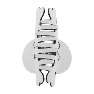 Unique Bargains Halloween Skull Design Claw Clip Black White 1Pc 4 Unique Bargains Halloween Skull Design Claw Clip Black White 1Pc - Image 2