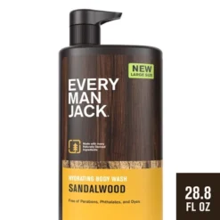 Every Man Jack Body Wash - Sandalwood - 28.8 Fl Oz -Glow Up Beauty Store GUEST 6d273926 abbb 499f 9caa 79572549d03e