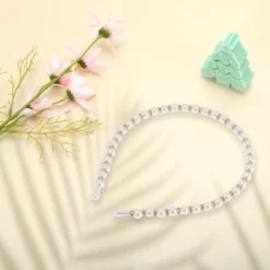 Unique Bargains Women's Cute Pearl Rhinestone Headbands White 1 Pc -Glow Up Beauty Store GUEST 6f8dc757 7838 428a b8e4 ec7b2ebf0562