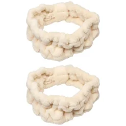 Spa Essentials 2-Pack Plush Spa Headbands – Ultra-Soft Stretch Fleece Facial Hair Bands For Women – Ideal For Makeup, Skincare, And Bath -Glow Up Beauty Store GUEST 70e004b9 3473 4e82 a345 37486379db8e