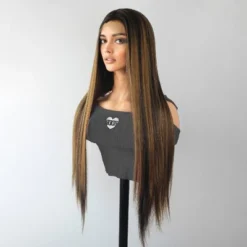 Jessie's Wig 30 Inch Straight Wig Synthetic Hair 13x3.5 Lace Wigs Brown Color With Honey Blonde Highlights 1 Pc/Pack 16 Jessie's Wig 30 Inch Straight Wig Synthetic Hair 13x3.5 Lace Wigs Brown Color With Honey Blonde Highlights 1 Pc/Pack -Glow Up Beauty Store GUEST 71f3cbc3 1bdc 463b 8a3a 85361e1086f0