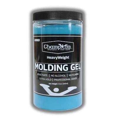 Champkom Champion HairCare Heavy Weight Molding Gel (32 Oz) - Provides Maximum Volume & Shine Without Flaking | Extra-Thick & Strong Hold 4 Champkom Champion HairCare Heavy Weight Molding Gel (32 Oz) - Provides Maximum Volume & Shine Without Flaking | Extra-Thick & Strong Hold - Image 2