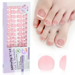 SAVILAND French Press On Toenails 216Pcs, 18 Sizes Short Square & Round Soft Gel Tips - Soak Off Fake Toe Nail Kit. 17 SAVILAND French Press On Toenails 216Pcs, 18 Sizes Short Square & Round Soft Gel Tips - Soak Off Fake Toe Nail Kit. -Glow Up Beauty Store GUEST 741519bd 9d72 4f04 9f9c 94cb2ac7ef8a