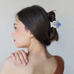 Unique Bargains Halloween Claw Clip Gray 1 Pc