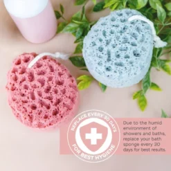 Spongentle Dual-Sided Body Sponge Loofah, Ultra Soft & Exfoliating For Gentle Daily Shower Use -Glow Up Beauty Store GUEST 79b6ea16 23d9 40db 864b 98a6f2e2b851