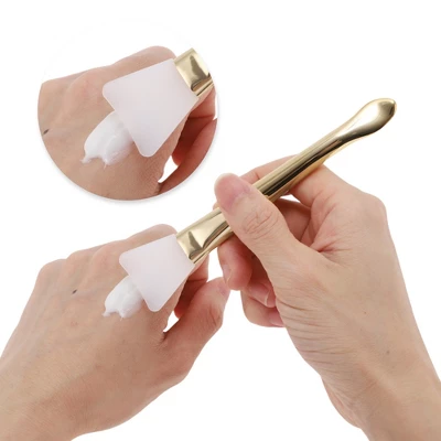 Unique Bargains Shape Facial Mask Brush 5.71" Length 2 Pcs 4 Unique Bargains Shape Facial Mask Brush 5.71" Length 2 Pcs - Image 2