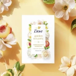 Dove Beauty Garden Tea Party Bar Soaps - Honeysuckle Gardenia - Limited Edition - 15oz/4pk -Glow Up Beauty Store GUEST 7ac6f650 ed71 4b0e bc89 e6f90886c844