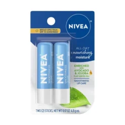 NIVEA Smoothness Lip Balm Dual Pack -Glow Up Beauty Store GUEST 7b10f5a6 ad3a 42b0 8fe1 4771fb46ae62