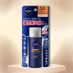 Nivea Japan Men UV Protector SPF 50+  PA++++ | Resistant To Sweat And Water, Does Not Come Off Easily. - (1.41 Oz)