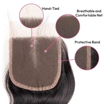Jessie's Wig 12-20 Inch Lace Frontal Body Wave 4x4 Lace Natural Black 1 Pc/Pack 4 Jessie's Wig 12-20 Inch Lace Frontal Body Wave 4x4 Lace Natural Black 1 Pc/Pack - Image 2
