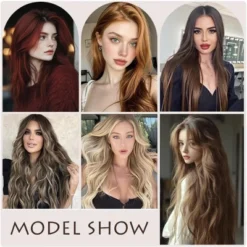 Wikineon Clip In Hair Extensions Long Straight Wavy Synthetic Hairpiece,Natural & Soft Hair &Blends Well Hair Extension, Daily Use -Glow Up Beauty Store GUEST 7c82a998 c98b 43bb af56 8d10bd6f8df2