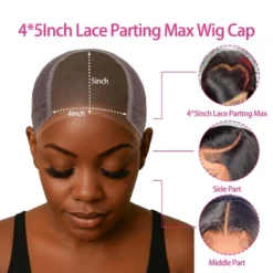 Labhairs Brown Wig Grip Cap, 4x5 Inch, Breathable & Lightweight, No Glue Needed, Secure Hold, Reusable -Glow Up Beauty Store GUEST 7d0fead8 8497 4deb a16f ef8a0ee140b8