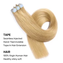 Jessie's Wig 16-26 Inch Tape In Hair Extensions 50g For Women Thin Hair Straight #27 Dark Blonde 20 Pcs/Pack -Glow Up Beauty Store GUEST 7e9536f5 cf0d 4e16 8e2b 7c3225788fbb