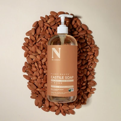 Dr. Natural Castile Liquid Soap - Multi-Use Body Wash, Shampoo And Face Wash - Hydrating Body Soap For Skin, Hair, Pets And Home - Almond - 32 Oz 8 Dr. Natural Castile Liquid Soap - Multi-Use Body Wash, Shampoo And Face Wash - Hydrating Body Soap For Skin, Hair, Pets And Home - Almond - 32 Oz - Image 6