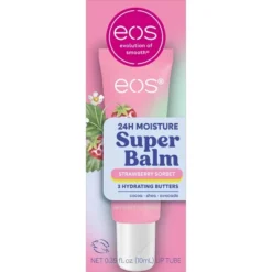 Eos 24H Moisture Super Balm - Strawberry Sorbet - 0.35 Fl Oz -Glow Up Beauty Store GUEST 825abf6e 4c60 4c9b 9b30 0f1cdf5855d0