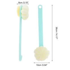 Unique Bargains Bath Brush Body Scrubber 14.17"x3.94" 1 Pc -Glow Up Beauty Store GUEST 87c71656 9867 42d4 809c 8b97804e2c1d