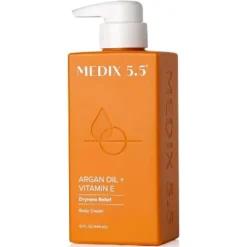 MEDIX 5.5 Argan Oil + Vitamin E Body Lotion Moisturizer | Dryness Relief Body Cream, 15 Fl Oz -Glow Up Beauty Store GUEST 8a2c2b82 a445 433a ba9d e3ba998e9471