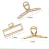 3 PCS Metal Large Claw Clips For Thick Heavy Hair, Strong Hold Big Non-Slip Hair Catch Barrette -Glow Up Beauty Store GUEST 8c0117fa e095 439f 817b a26fc8de7a4d