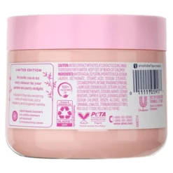 Dove Beauty Garden Tea Party Body Scrub - Rose Berry Bouquet - Limited Edition - 15oz