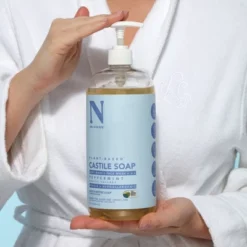 Dr. Natural Castile Liquid Soap - Multi-Use Body Wash, Shampoo And Face Wash - Hydrating Body Soap For Skin, Hair, Pets And Home - Peppermint - 32 Oz -Glow Up Beauty Store GUEST 9203a779 96d6 4a0d b44c 4ab80a6b201a