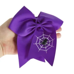 Unique Bargains Women's Halloween Bow Hair Elastics Purple 1 Pc -Glow Up Beauty Store GUEST 920ab2a3 f08a 40d2 81a8 4828e7ef8304