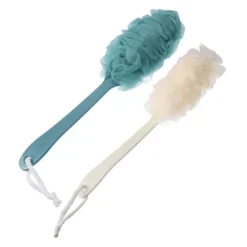 Unique Bargains Body Bath Brush Shower With Long Handle 2 Pcs -Glow Up Beauty Store GUEST 93c177f8 123d 4d1c 998a 6dba10e3fa0b