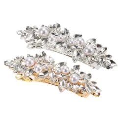 Unique Bargains Women's Rhinestone Faux Pearl Hair Barrettes 2 Pcs -Glow Up Beauty Store GUEST 95847d5e 75cf 4d84 9fa7 65bc95e2c3e2