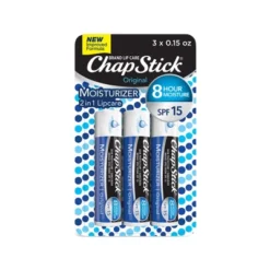 Chapstick Original Moisturizer Lip Balms - SPF15 - 0.45oz/3ct 11 Chapstick Original Moisturizer Lip Balms - SPF15 - 0.45oz/3ct -Glow Up Beauty Store GUEST 976fd3d7 fc6d 43c7 89ef cdac31f2645e