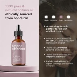 M3 Batana Oil, Unrefined Batana Hair Oil For Healthy Skin & Collagen Production, Moisturizes Scalp & Promotes Hair Strength, 2 Fl Oz -Glow Up Beauty Store GUEST 989a1d1b b6a3 4bbd 8660 e3f5a21c887b