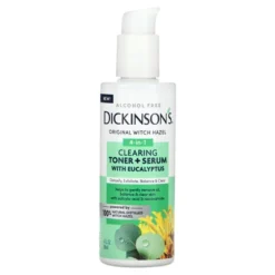 Dickinson Brands Original Witch Hazel, 4-in-1 Clearing Toner + Serum With Eucalyptus, Alcohol Free, 4 Fl Oz (118 Ml) -Glow Up Beauty Store GUEST 99374d71 8b60 4821 aa9a 70db51e8b610